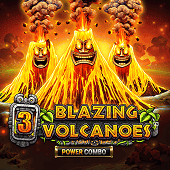 3 Blazing Volcanoes Power Combo Game Image